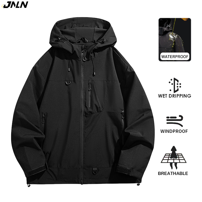 Outdoor Sport Waterproof Jacket - JNLN Unisex Waterproof Windbreaker Outdoor Sport