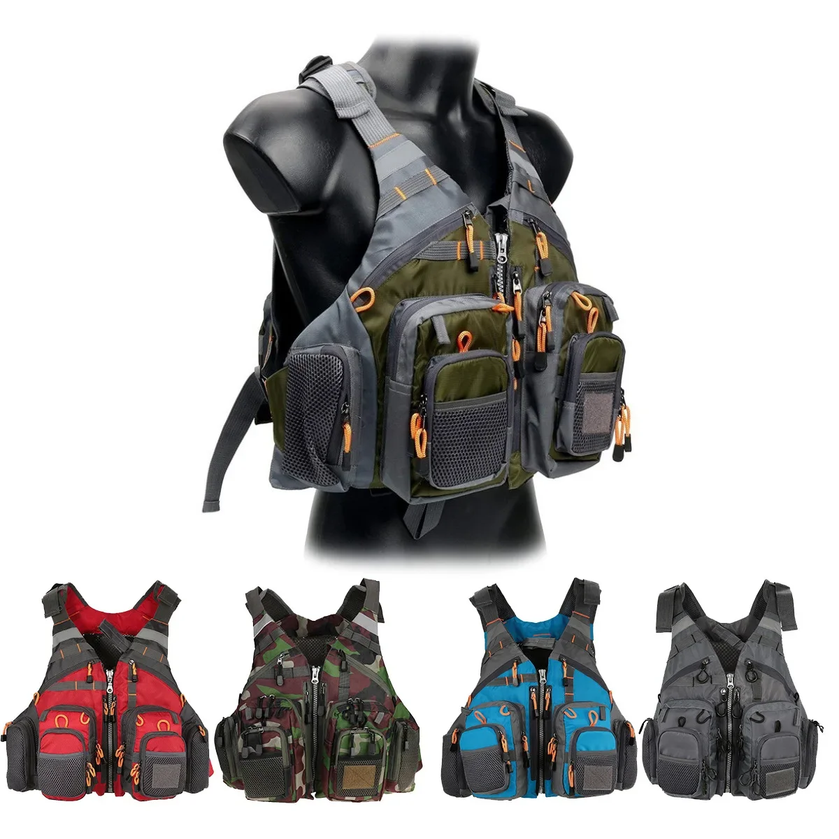 Adjustable Fishing Vest Breath - огляд і ціна Outdoor Sport Waterproof Jacket