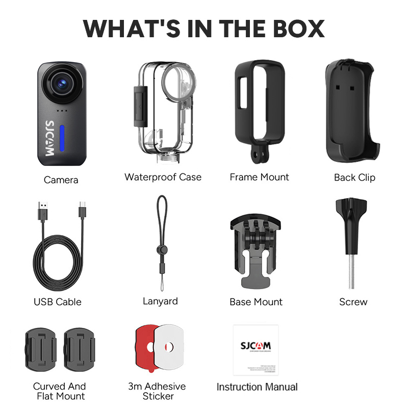 SJCAM C110+ 4K 30fps Action Ca - огляд і ціна Outdoor Sport Usa
