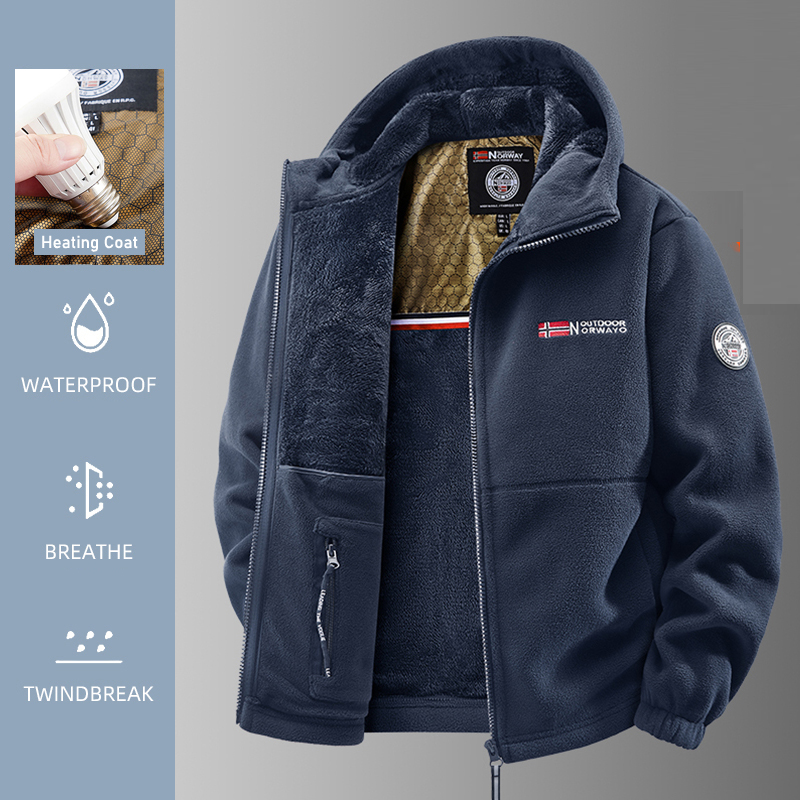Men Heated Jacket Winter Polar - огляд і ціна Outdoor Sport Waterproof Jacket