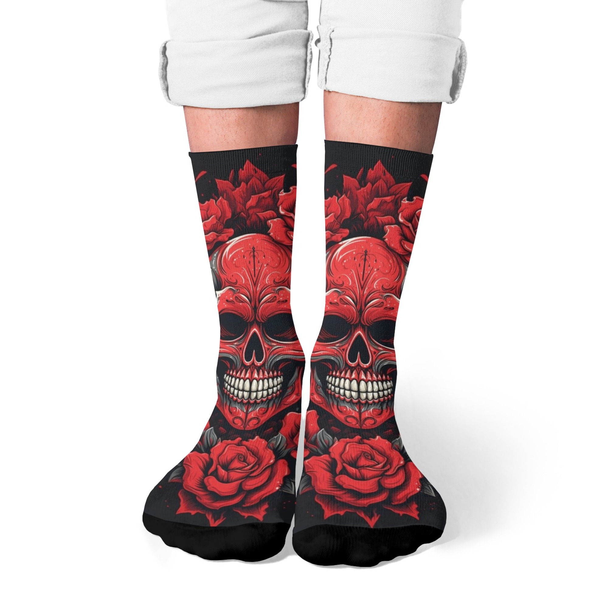 Vintage Rose Skull Fashion Soc - огляд і ціна Outdoor Sport Hose