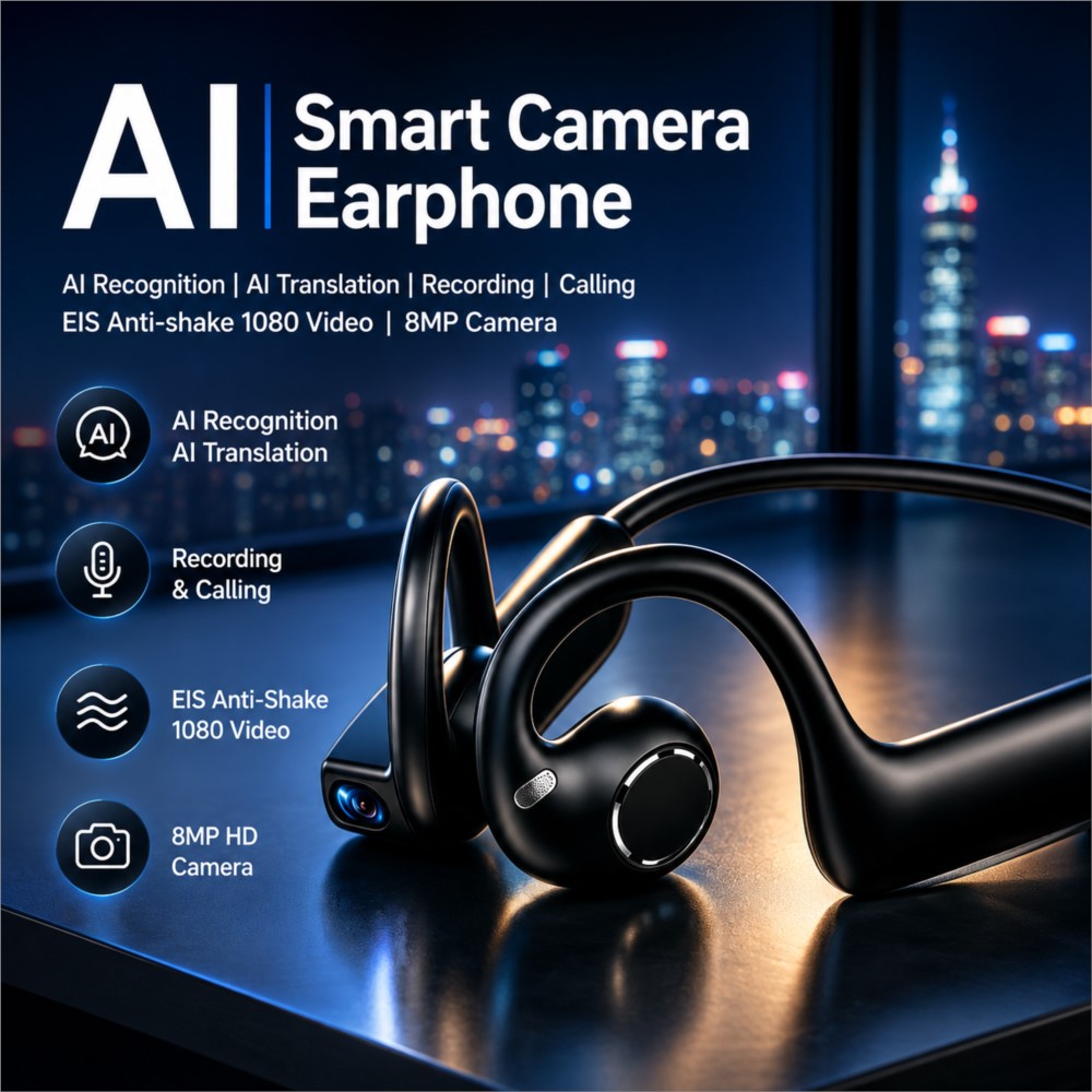 AI Smart Earphones 800W Smart  - огляд і ціна Outdoor Sport Bar