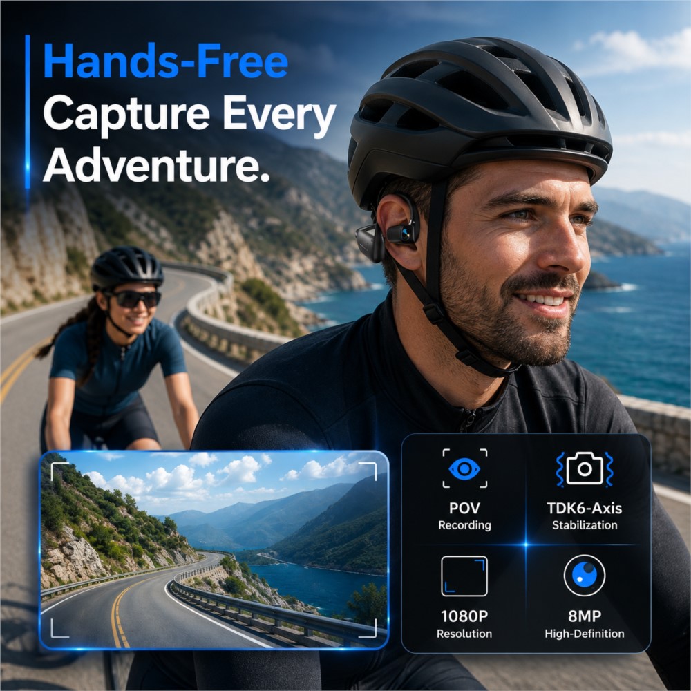 AI Smart Earphones 800W Smart  - огляд і ціна Outdoor Sport Bar