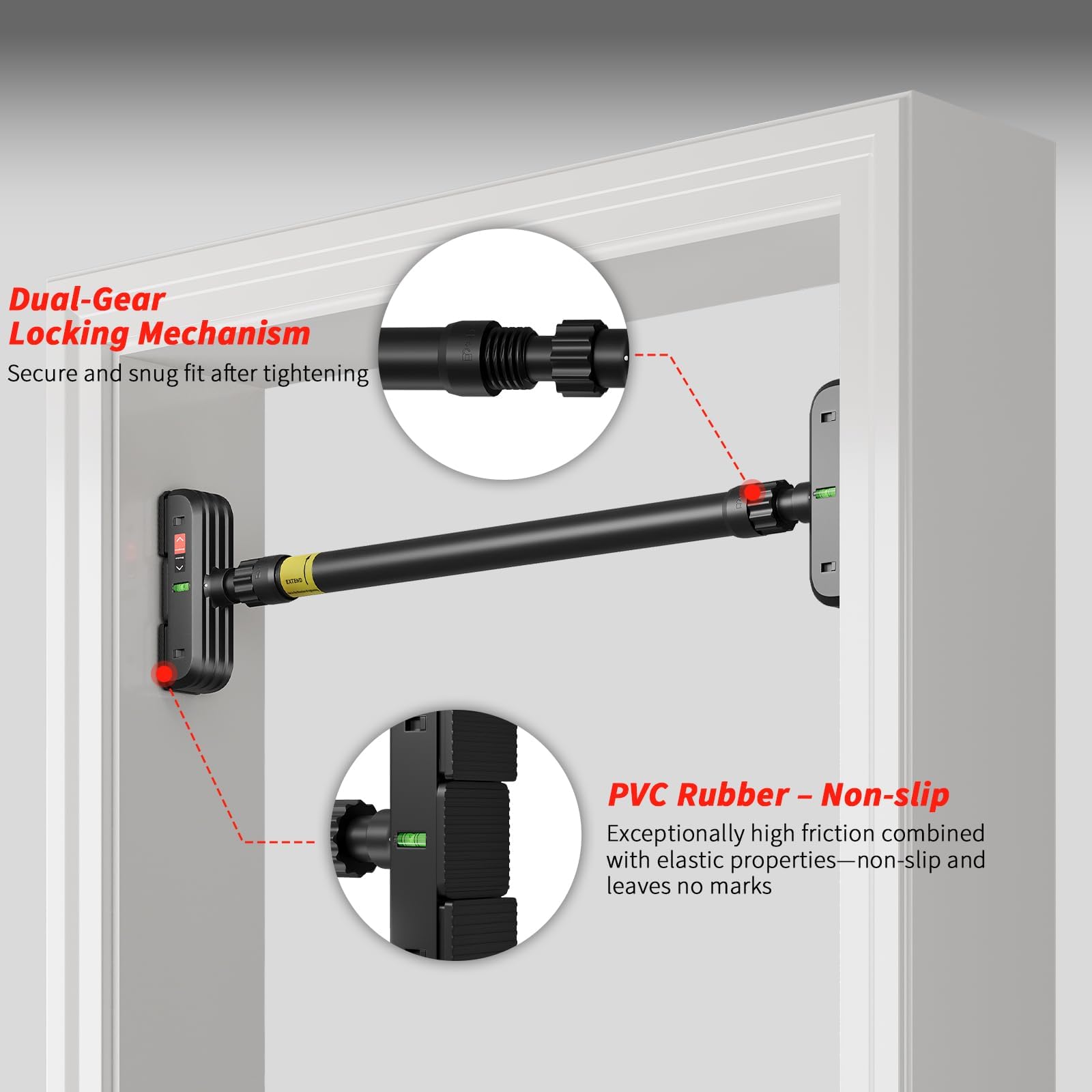 Doorway Pull Up Bar No Screws  - огляд і ціна Outdoor Sport Bar