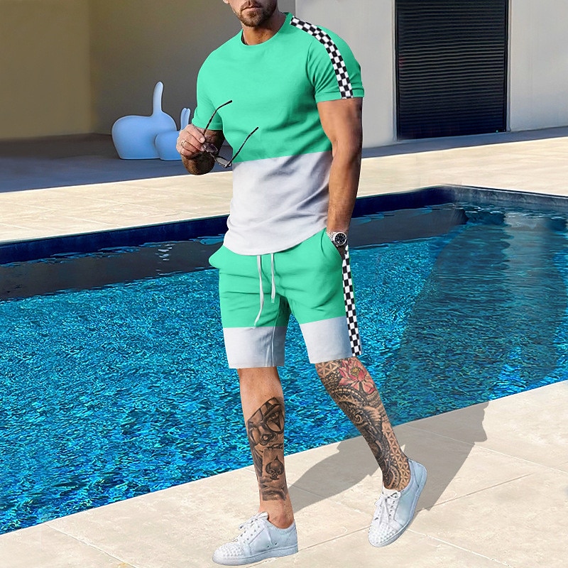 Men's Pattern Color Blocked 2- - огляд і ціна Outdoor Sport Leisure