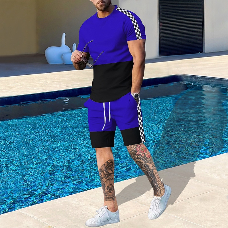 Men's Pattern Color Blocked 2- - огляд і ціна Outdoor Sport Leisure