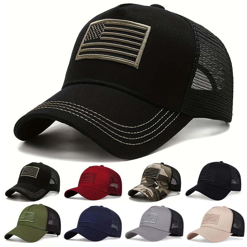USA Flag Mesh Baseball Cap Sum - огляд і ціна Outdoor Sport Usa
