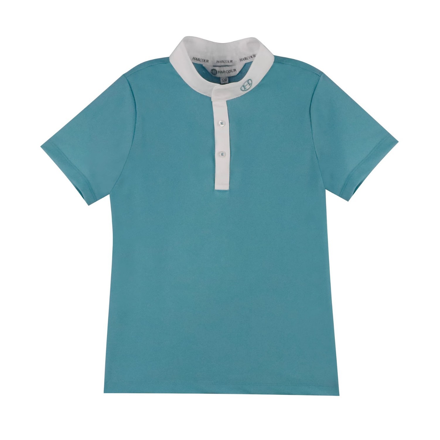 Doras Kids' Stand Collar Eques - огляд і ціна Polo Shirt Equestrian