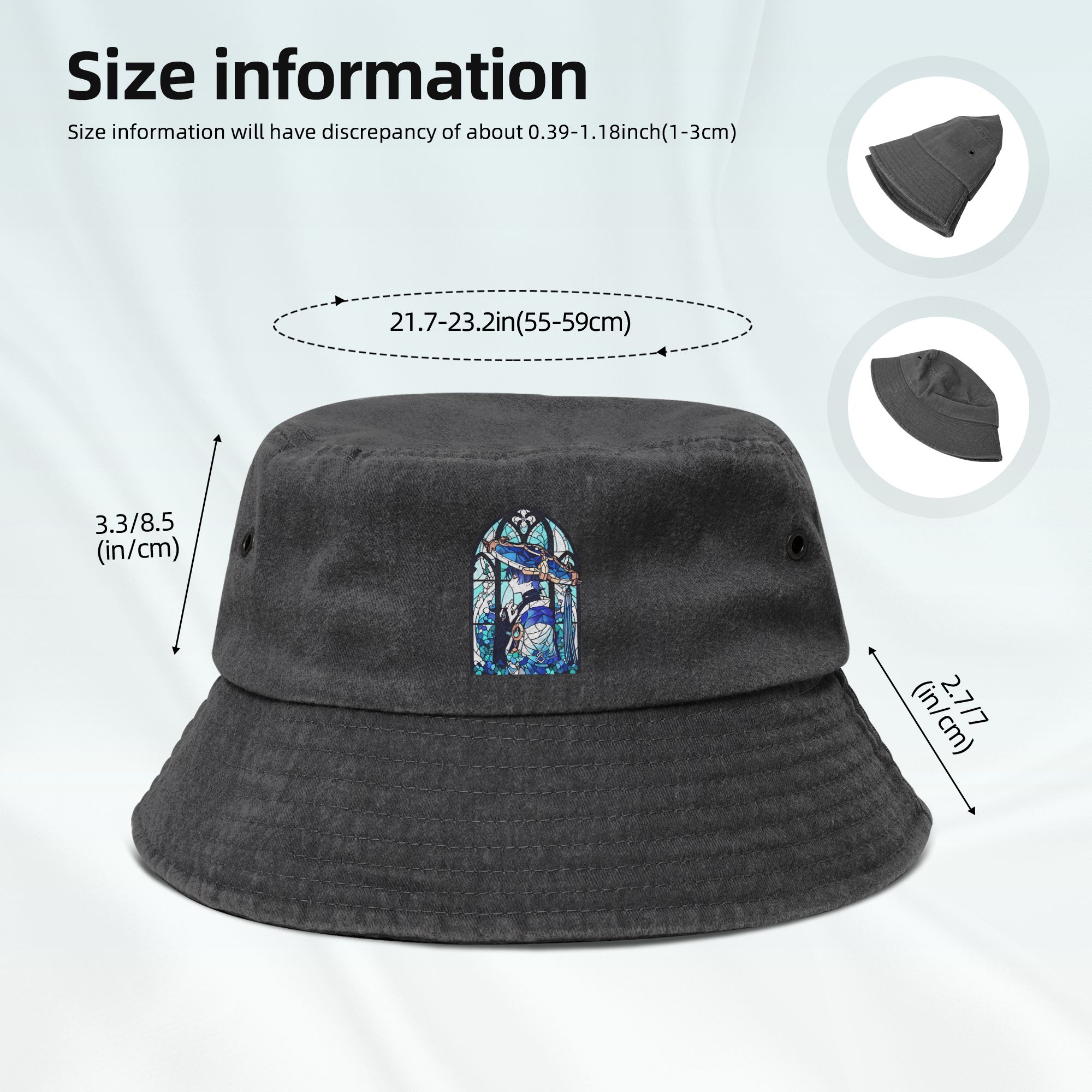Unisex Distressed Denim Bucket - огляд і ціна Outdoor Sport Ideas