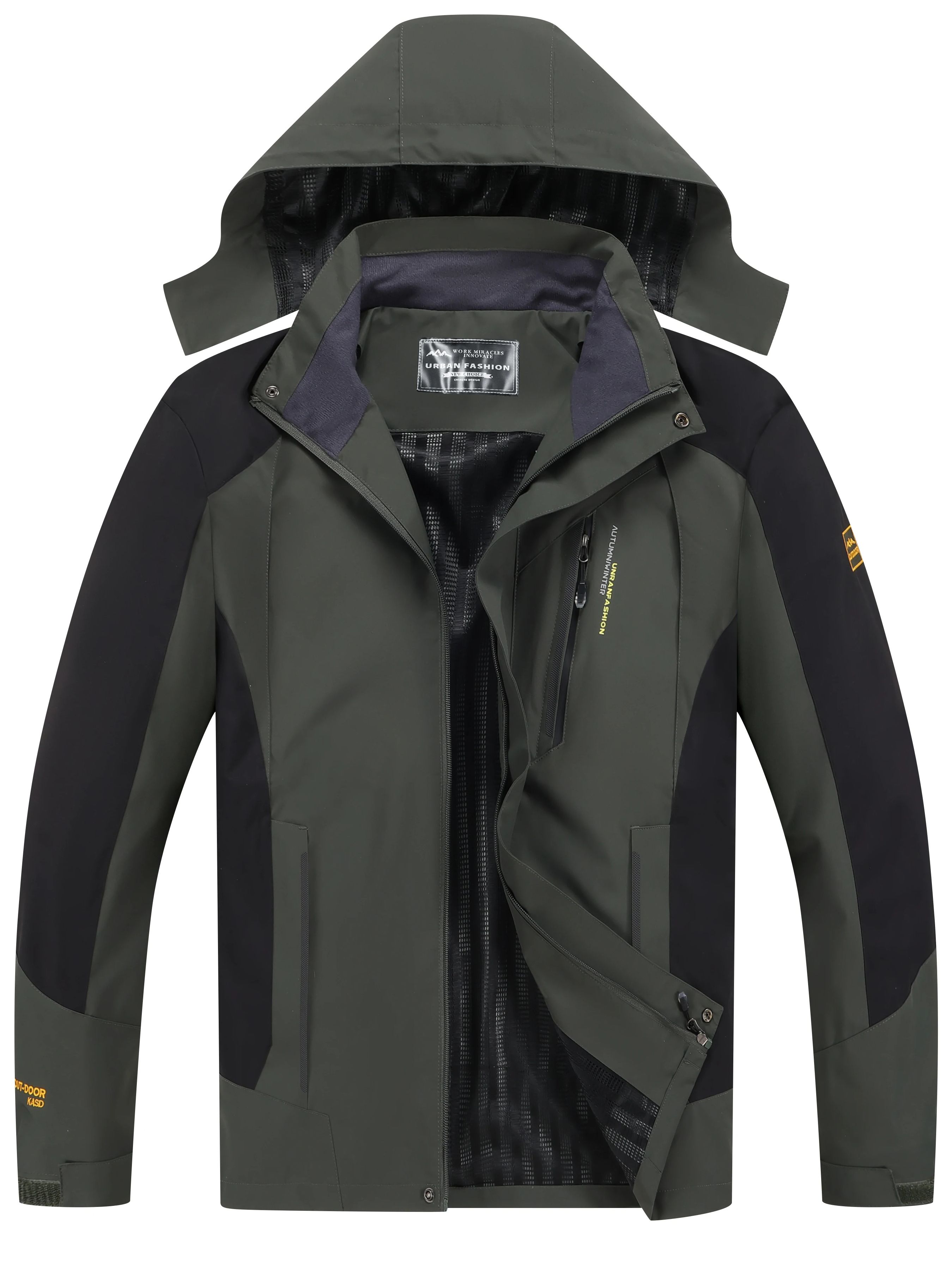 Men's Waterproof Hiking Jacket - огляд і ціна Outdoor Sport Waterproof Jacket