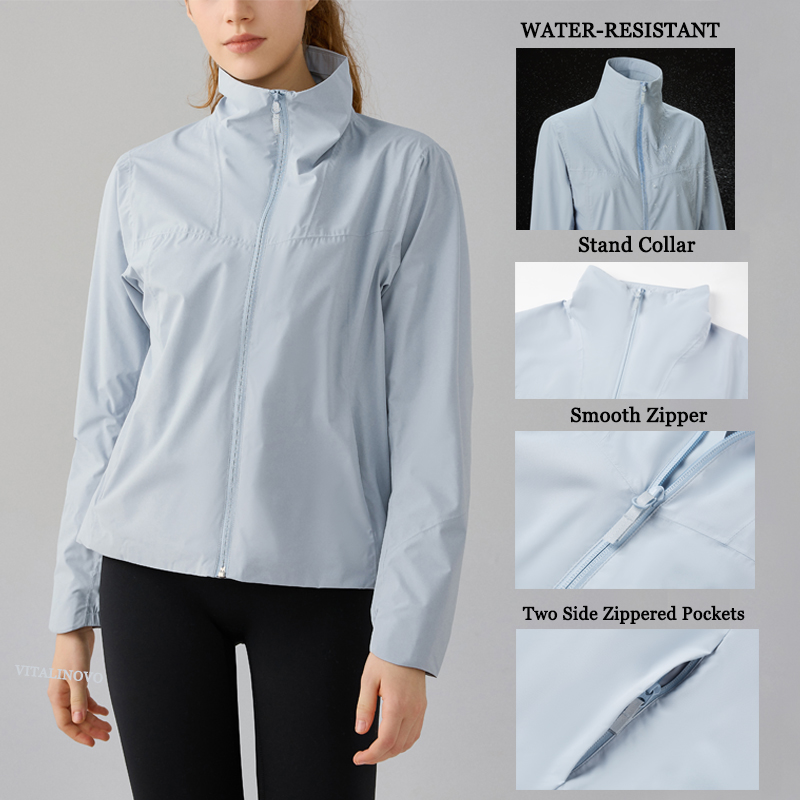 VITALINOVO Women's Lightweight - огляд і ціна Outdoor Sport Waterproof Jacket