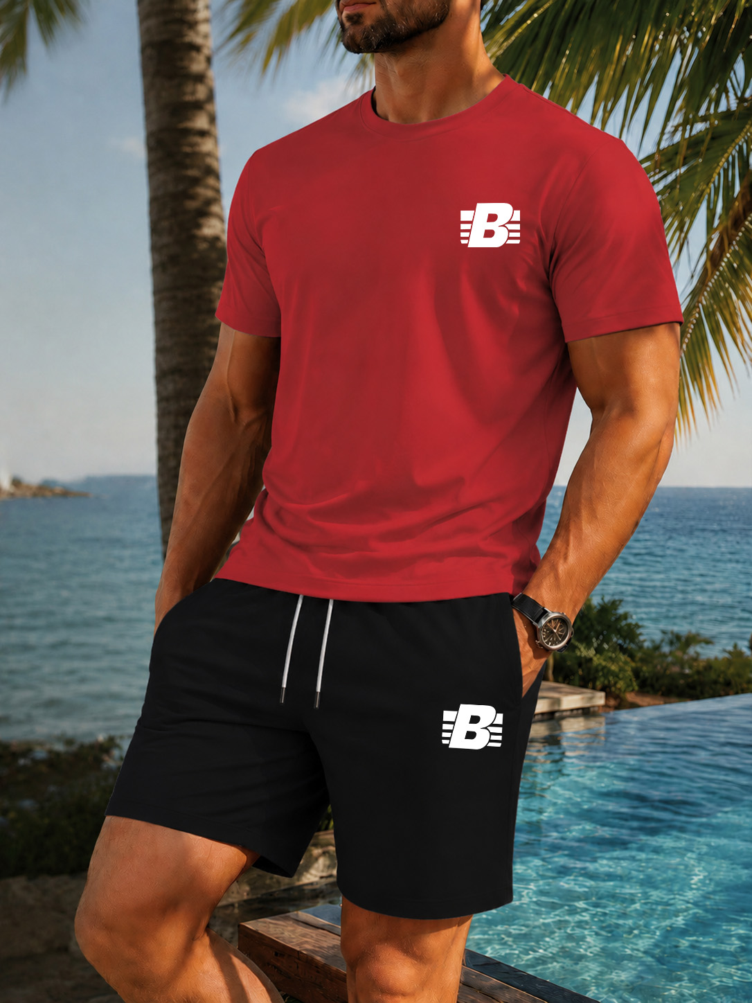 Men's 2-Piece Tracksuit Casual - огляд і ціна Outdoor Sport Leisure